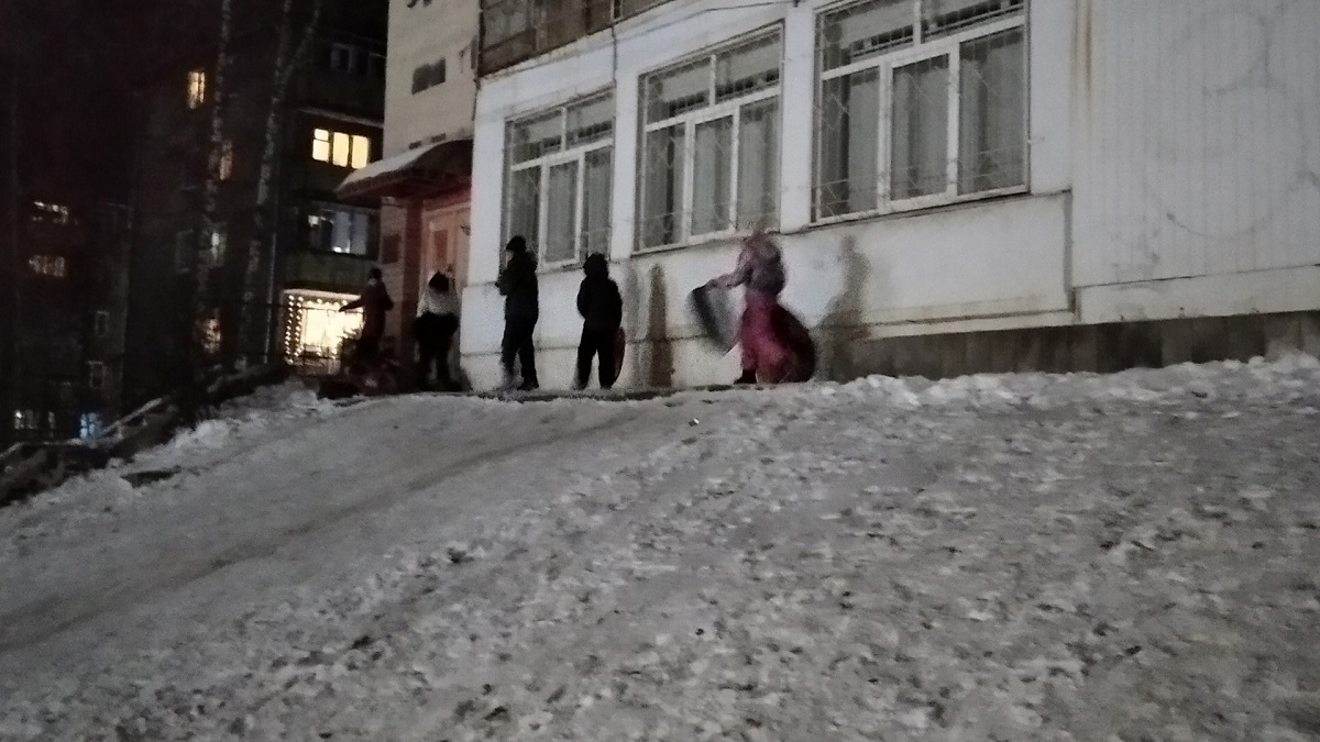 горки дети