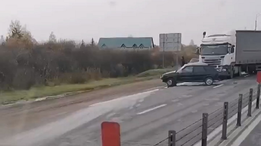 Удар пришелся в бок