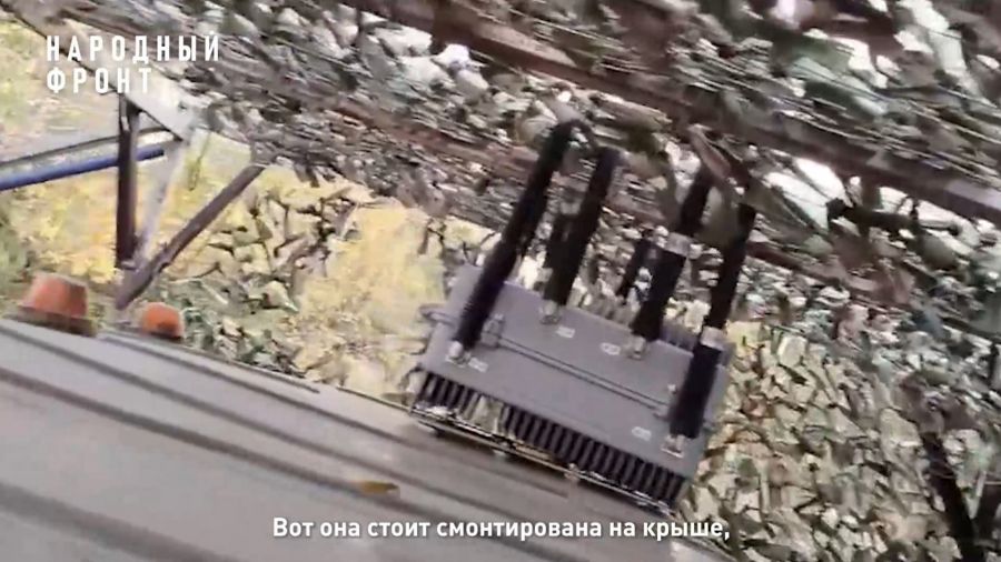 Народный фронт доставил бойцам Толбухинского дивизиона подавитель дронов