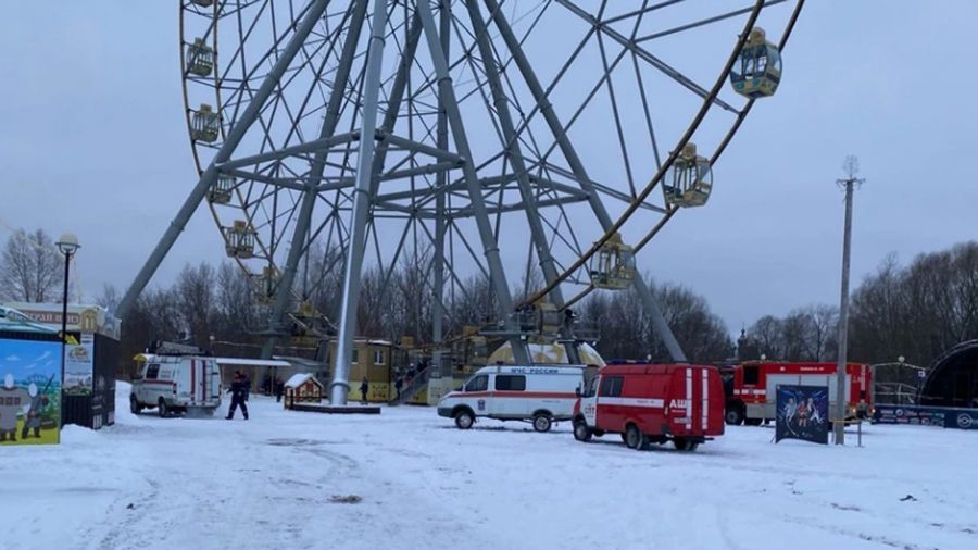 В Ярославле приостановили работу колеса обозрения