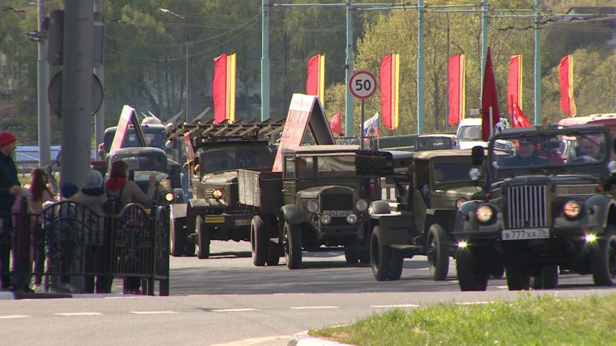 В День Победы по улицам Ярославля пройдет парад военной техники