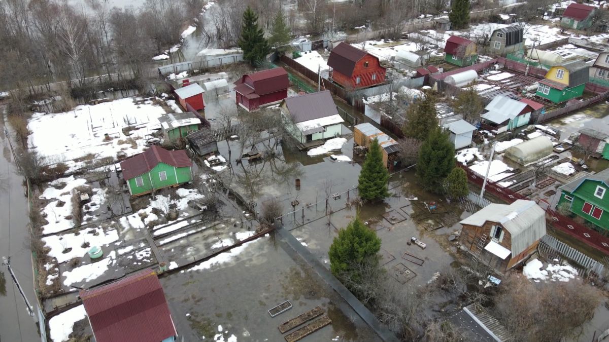 В Ярославском районе под воду ушли сотни дачных участков - Вести Ярославль