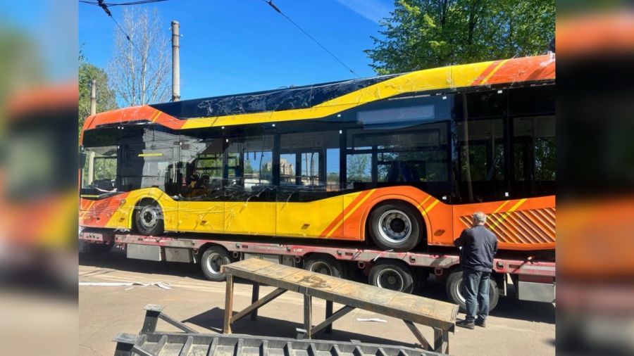 В Ярославль прибыли два новых троллейбуса &laquo;СИНАРА&raquo;