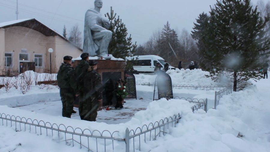 В Ярославской области прошла торжественная церемония захоронения красноармейца Федора Куликова