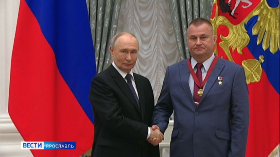 Рыбинский космонавт Алексей Овчинин удостоен ордена «За заслуги перед отечеством» III степени