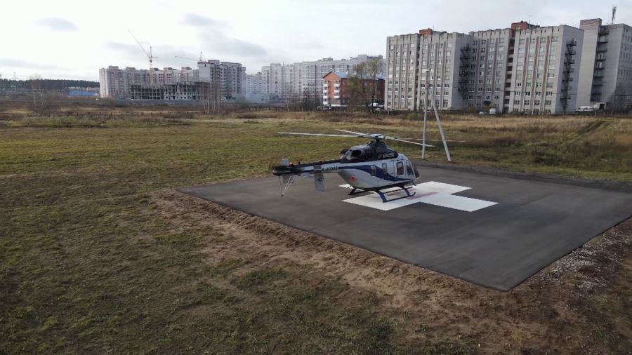 В Ярославской области санавиация спасла жизни десяти пациентов