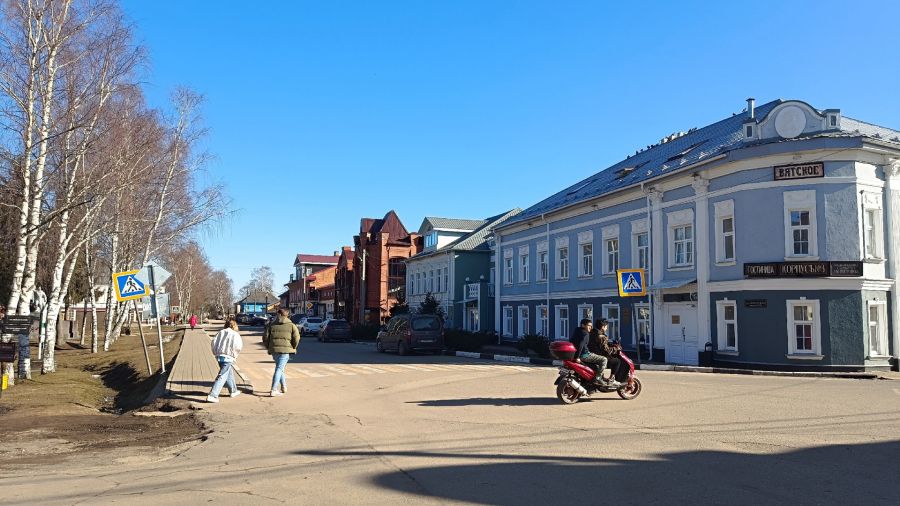 В Вятском планируют организовать пешеходный центр