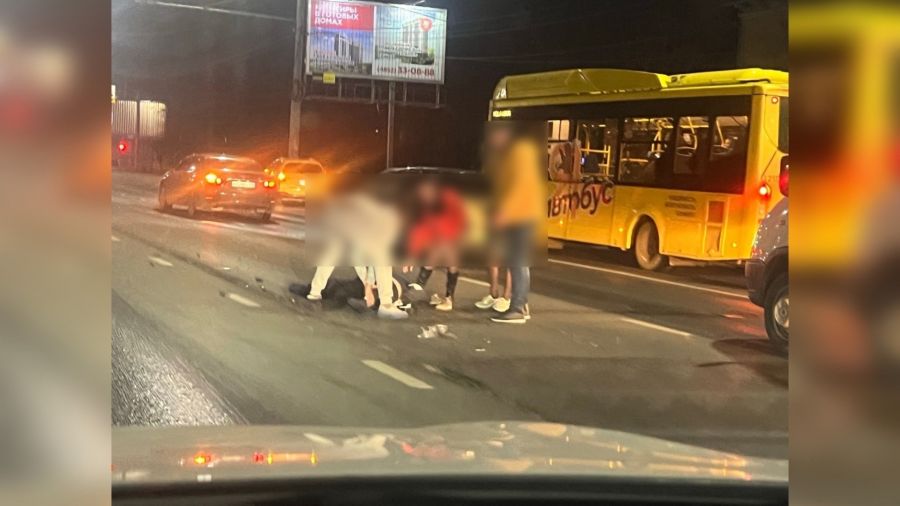 В Ярославле на Московском проспекте сбили пешехода