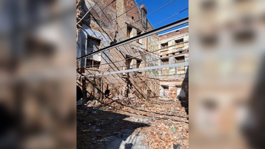 Ярославские власти показали сгоревшее здание на Советской изнутри