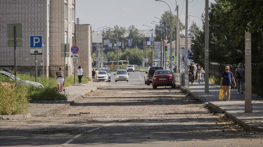 В Рыбинске отремонтированная улица не прошла проверку