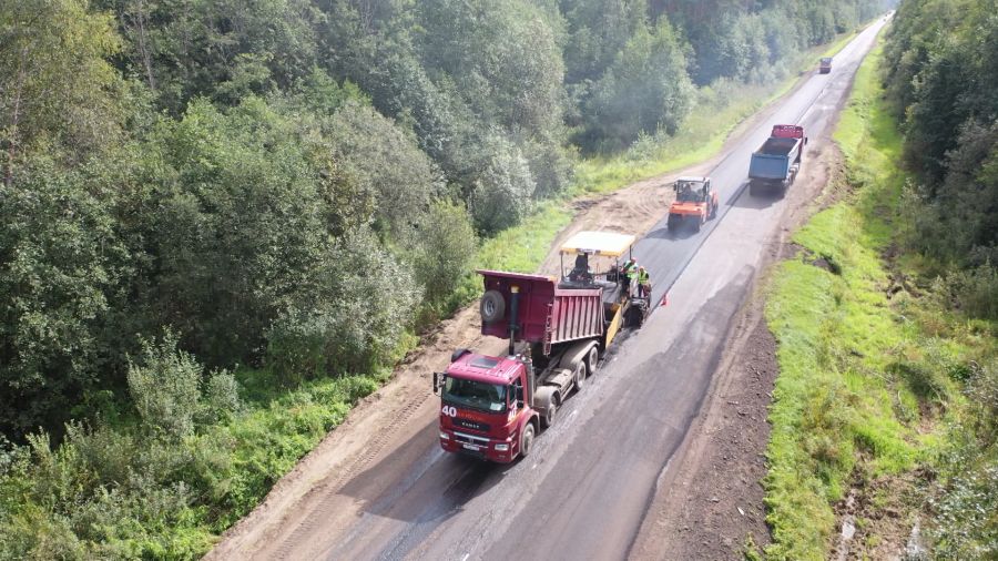 В Ярославской области на дороге «Углич – Некоуз Брейтово» начался ремонт еще нескольких проблемных участков