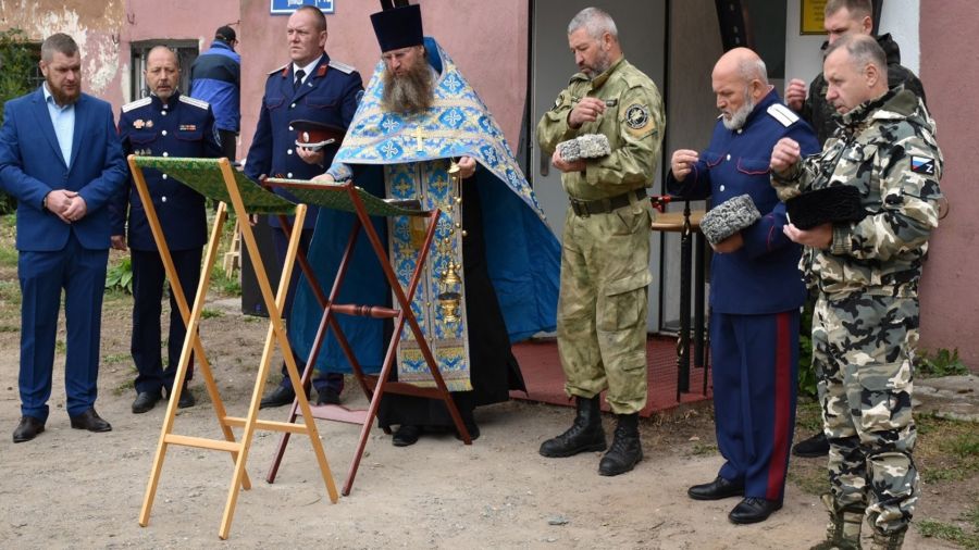 В Переславле на базе штаба казачьего общества открылся пункт сбора гуманитарной помощи