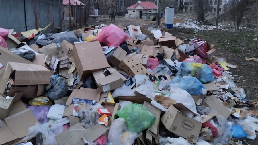 В Ростове Великом нашли решение мусорной проблемы за ТЦ на улице Моравского
