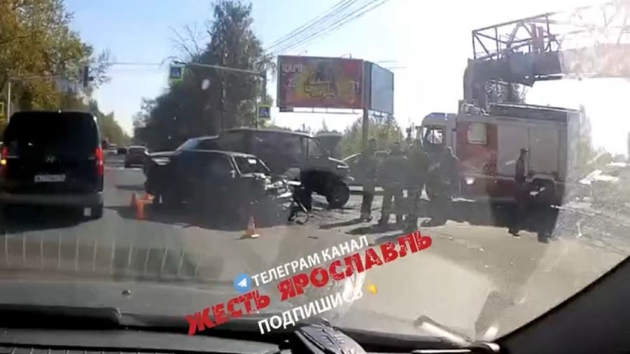 В Ярославле случилось тройное ДТП