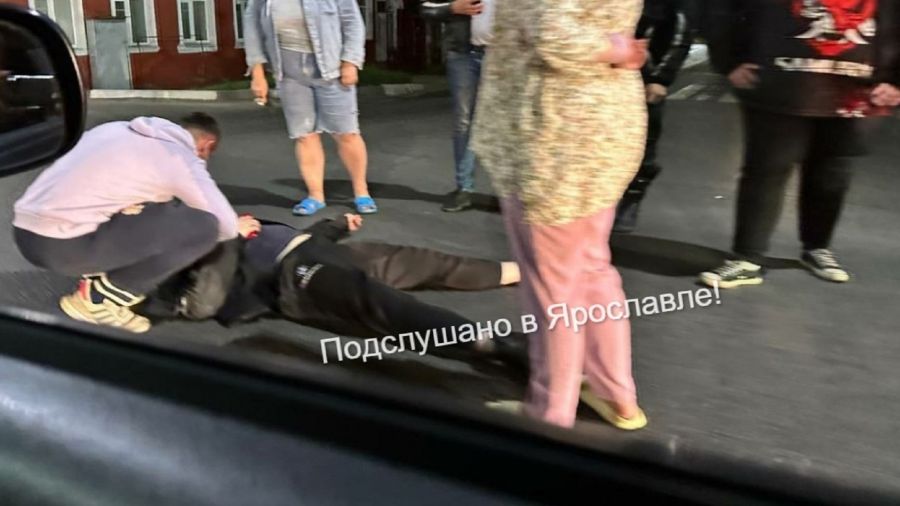 В Ярославле в ДТП пострадал байкер