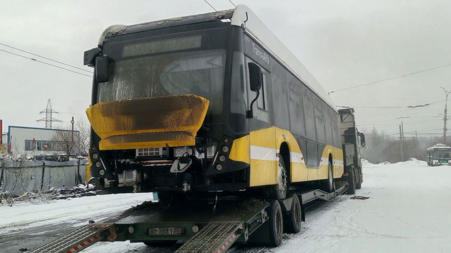 В Рыбинск поставили три новых троллейбуса