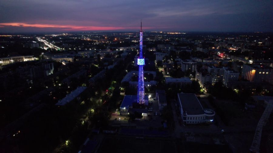 В день рождения РТРС телебашню в Ярославле украсит праздничная иллюминация