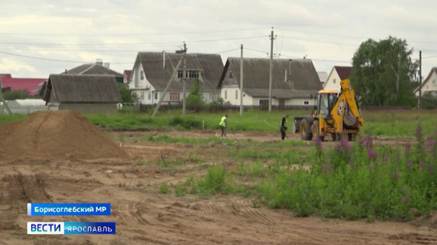 В поселке Борисоглебский Ярославской области появится парк с прудом