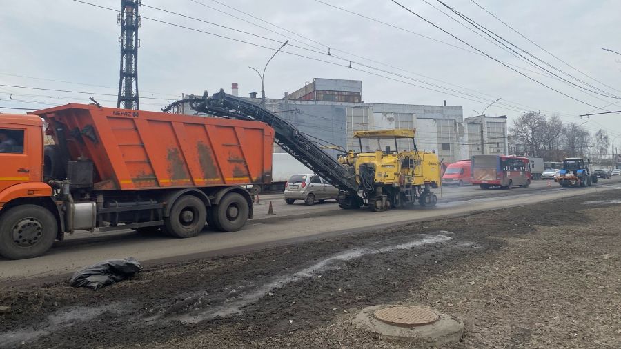 В Ярославле возобновился ремонт проспекта Октября и улицы Победы