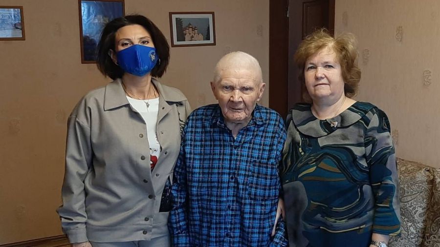 В Ярославле ветеран Великой Отечественной войны отметил 95-летие