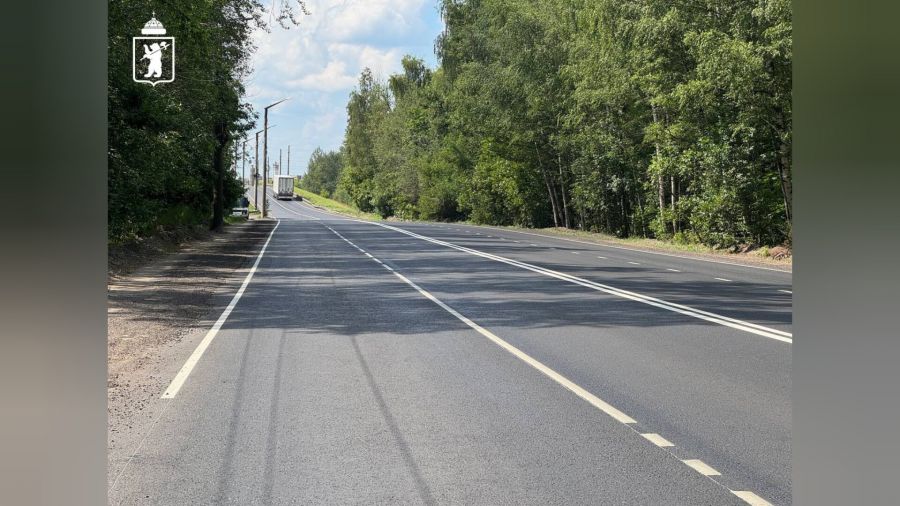 В Ярославле завершился ремонт улицы Гагарина