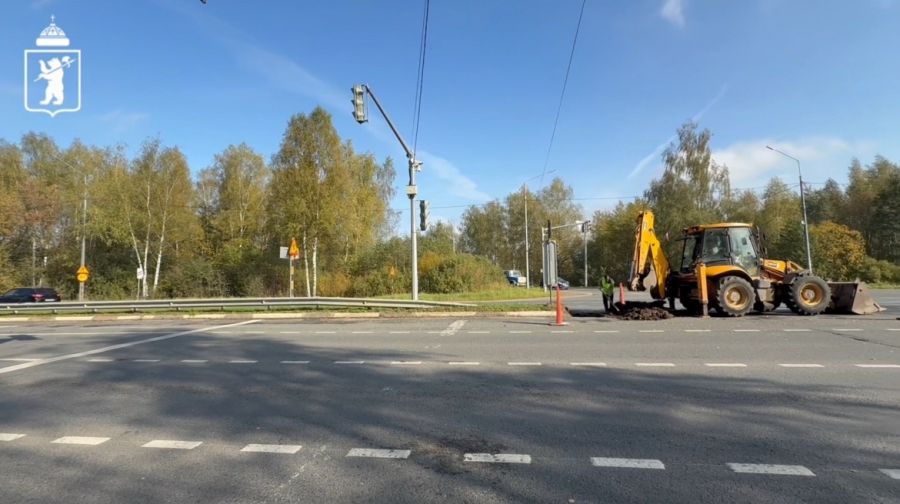 В Ярославле начался ремонт проспекта Фрунзе