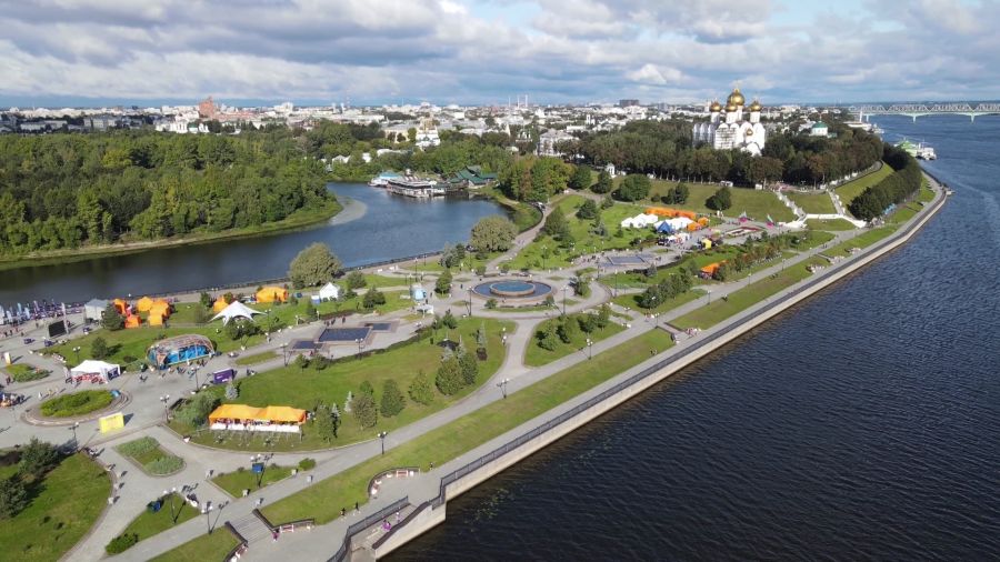 Проектом благоустройства Стрелки в Ярославле займется московский подрядчик