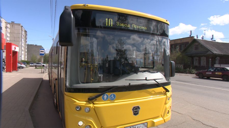 Маршрутную сеть Рыбинска перевели на новые автобусы