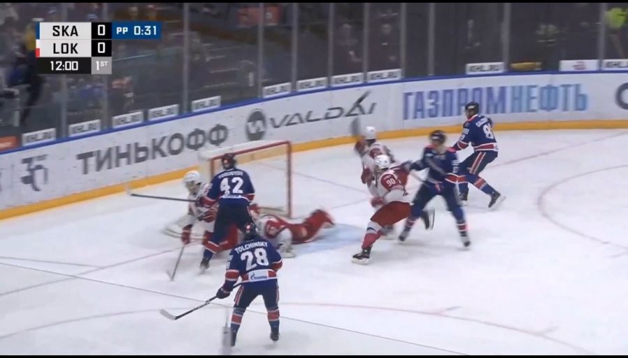 Ярославский &laquo;Локомотив&raquo; потерпел гостевое поражение от петербургского СКА
