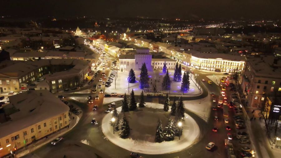 В Ярославской области утвердили правила конкурса на лучшее новогоднее оформление