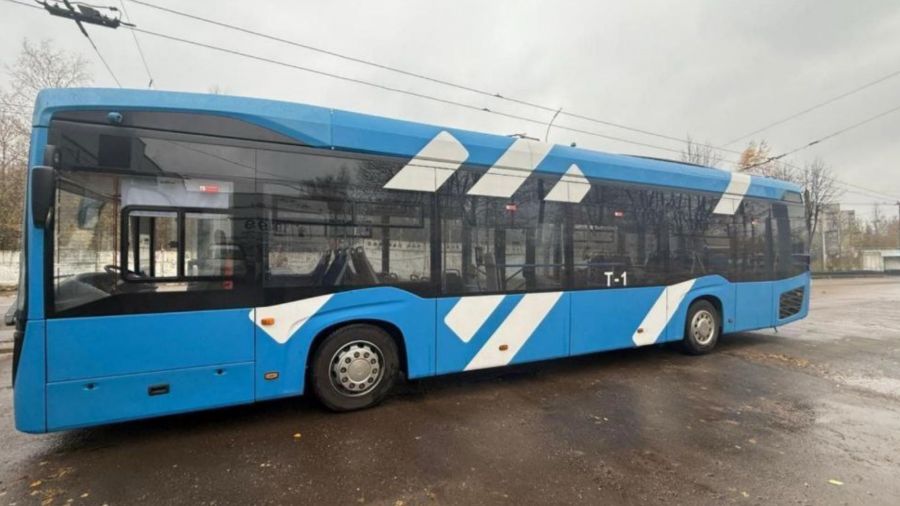 В Ярославль приехал новый низкопольный троллейбус
