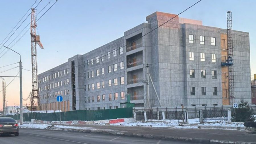 Новый корпус областной детской больницы завершен на 70%