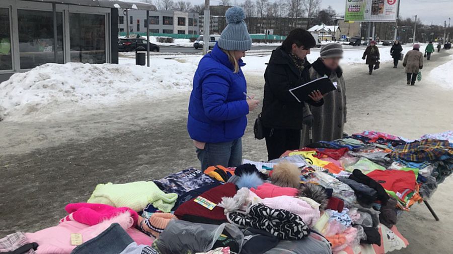 В Дзержинском районе Ярославля обнаружили восемь точек незаконной торговли