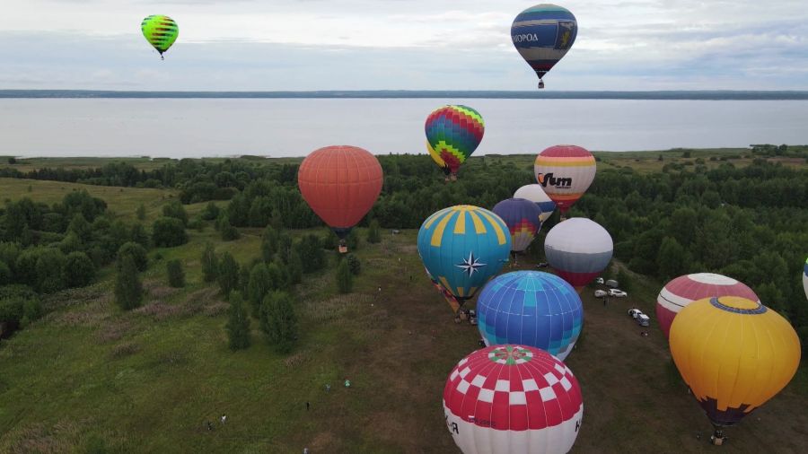 В Переславле завершился фестиваль воздухоплавания «Золотое кольцо России»