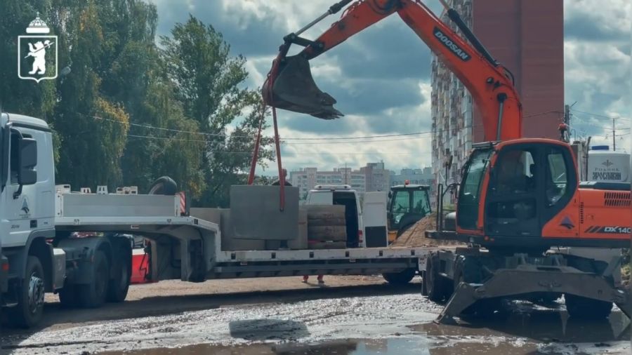 В Ярославле стартовал ремонт улицы Яковлевской