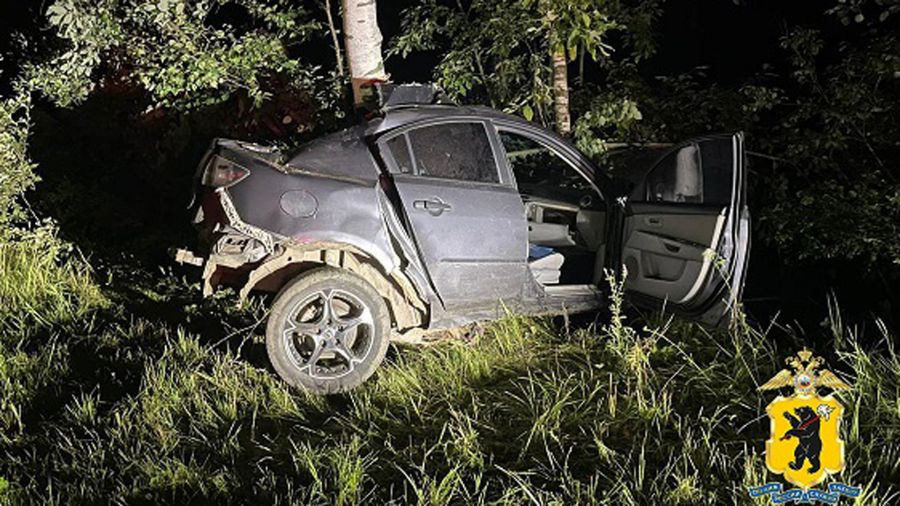 В Рыбинске в ДТП пострадали два человека