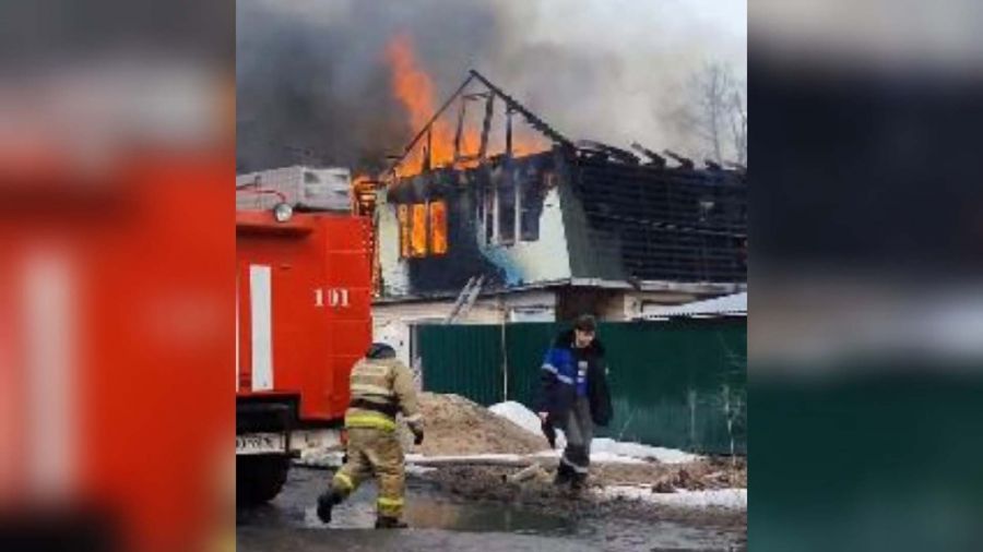 В Ярославле второй раз за сутки загорелся один и тот же дом