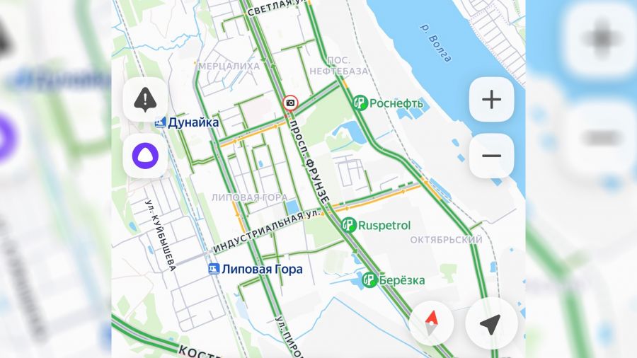 На проспекте Фрунзе в Ярославле перекрыли транспортное движение