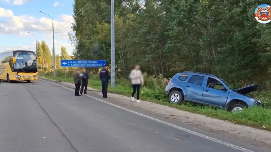 В Тутаевском округе водитель иномарки погиб в ДТП с автобусом