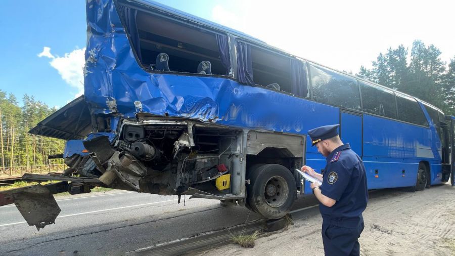 Задержан водитель попавшего в ДТП автобуса с паломниками
