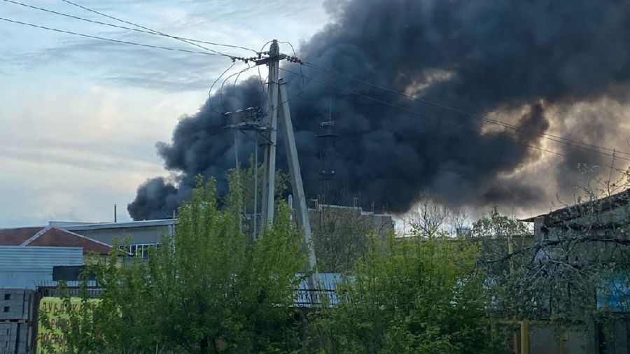 В Ярославле стали известны результаты проверки воздуха после пожара на заводе