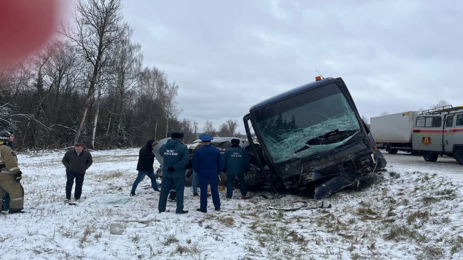 В автобусе, который попал в ДТП, на конкурс в Москву ехали дети-музыканты