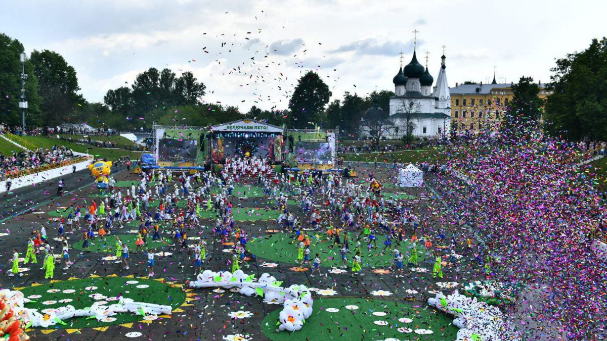 Ярославль отметил День города - Вести Ярославль