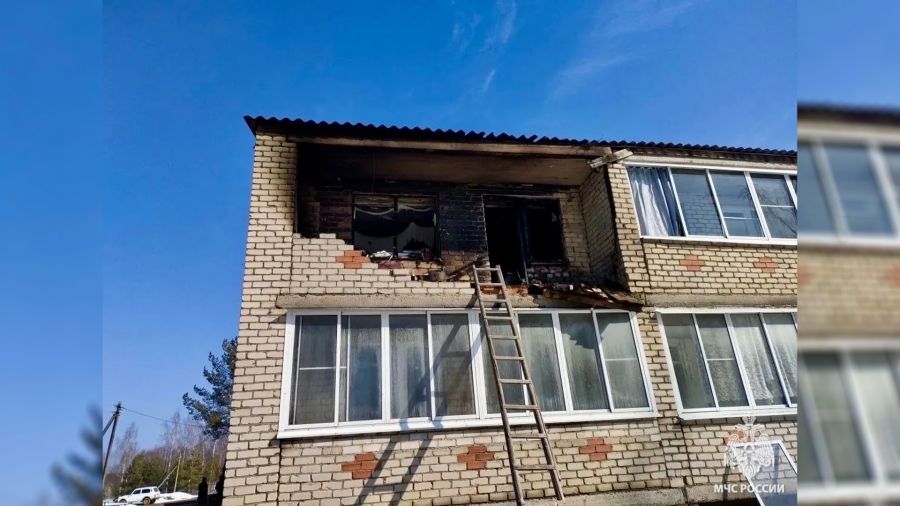 Электрооборудование стало причиной пожара в жилом доме в деревне Брейтовского округа