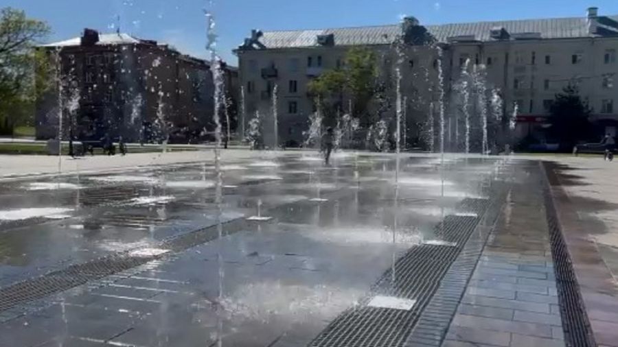В Рыбинске заработали все городские фонтаны