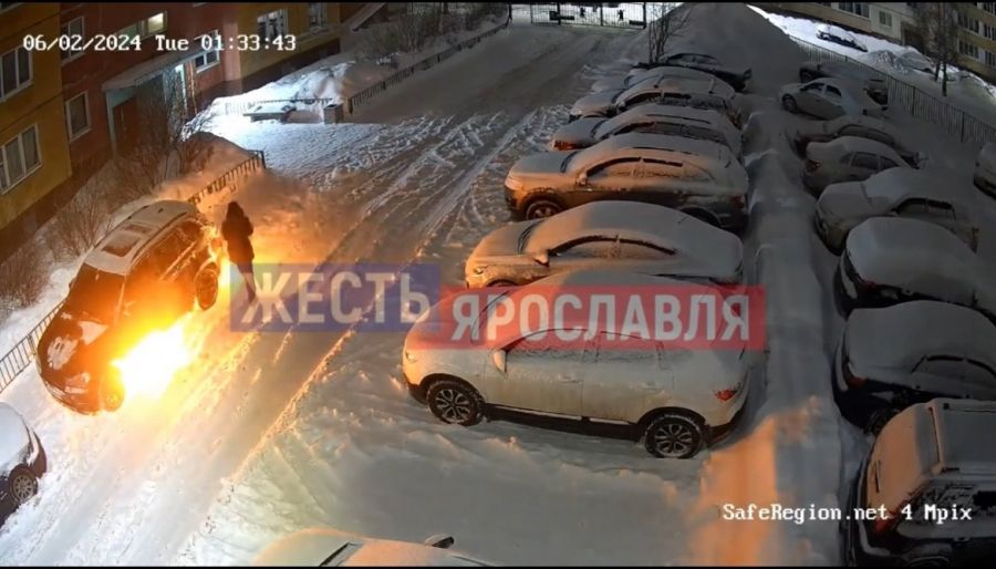 В Ярославле возбудили уголовное дело по факту поджога &laquo;БМВ&raquo;